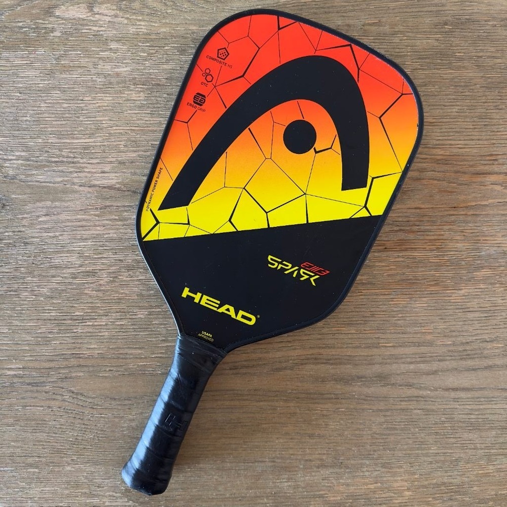 HEAD Spark Elite Pickleball Paddle Composite HS Ergo Grip USAPA Approved Orange